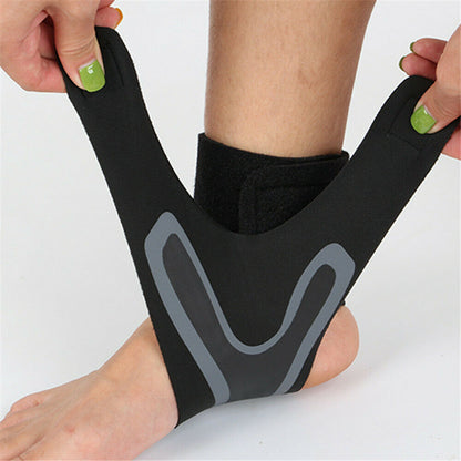 Ankle brace for pain relief – adjustable for all foot and ankle sizes – suitable for wearing with shoes/socks – Wanduhru