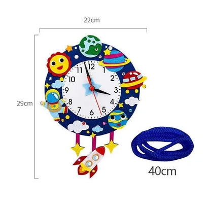 Skanto | StellarTick - Glowing Starry Wall Clock