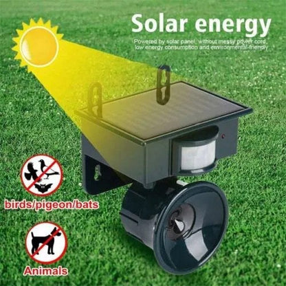 Brehn | Bird Repellent and Scarecrow with Motion Detector for Outdoor Use