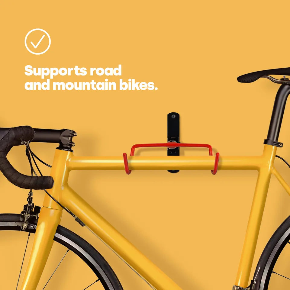 Skanto | Bike Hanger - Space-Saving Bike Hook with Protective Hooks
