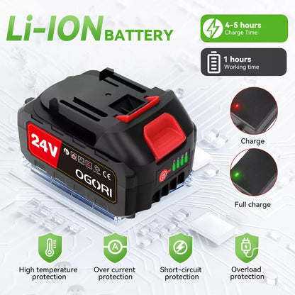 BowLift | Powerful Electric Battery Operated Cordless Weed Eater / Grass Trimmer