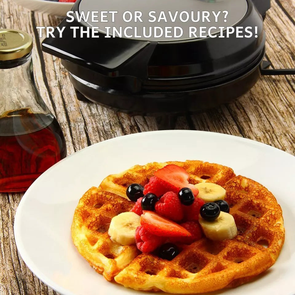 Skanto | Deep-Fill Waffle Maker | Non-Stick, Adjustable Temperature & Compact Design for Homemade Belgian Waffles