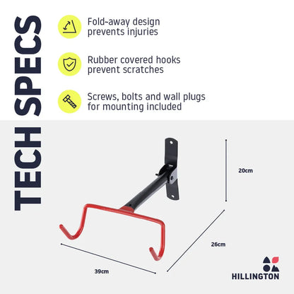 Skanto | Bike Hanger - Space-Saving Bike Hook with Protective Hooks