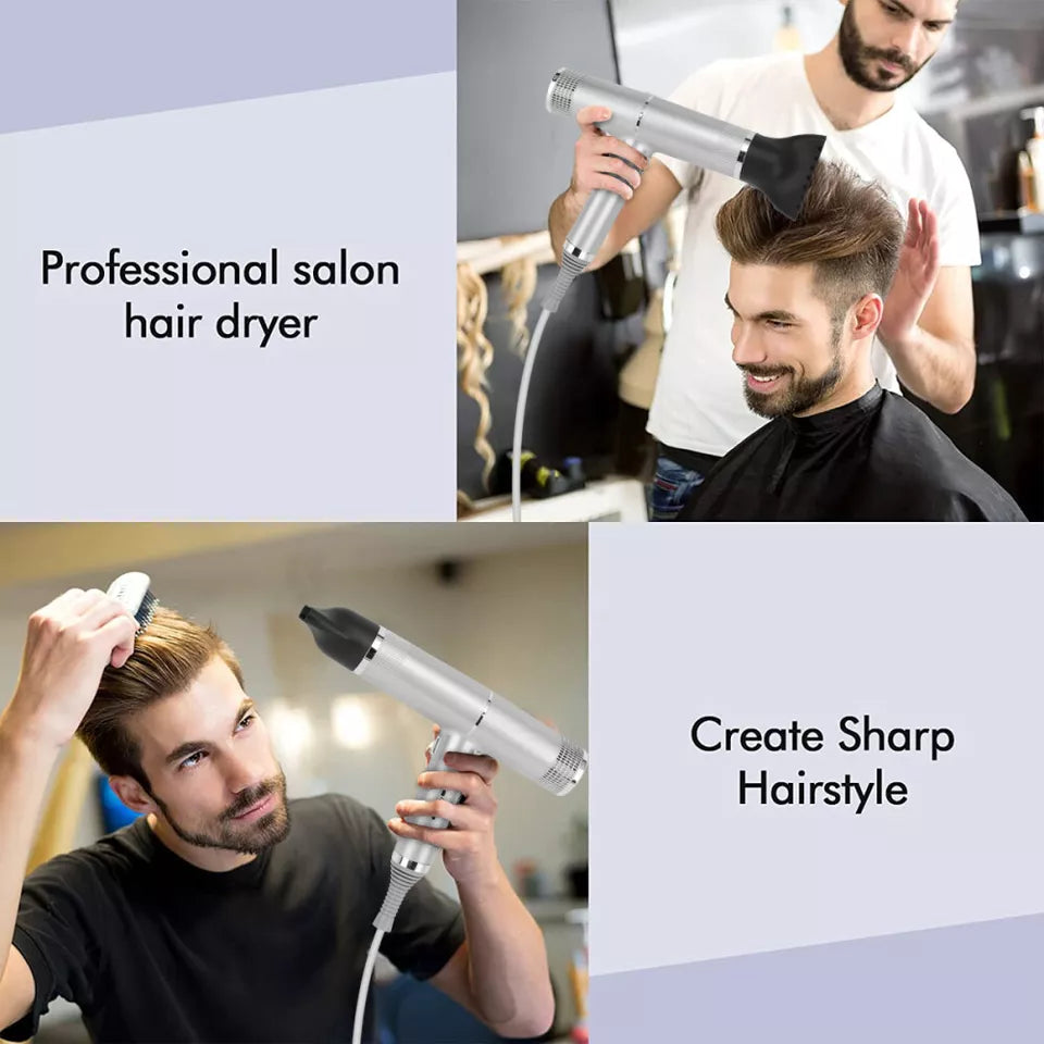 Skanto | Professional Ionic Hair Dryer | 700W, Ceramic Technology & Adjustable Speeds for Frizz-Free, Shiny Hair at Home