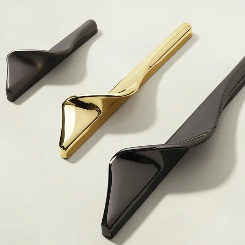 S-Shaped Luxury Cabinet Handles Modern Artistic Door and Drawer Pulls | Bowlift