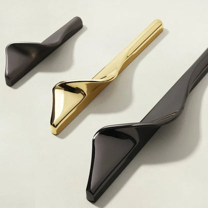 S-Shaped Luxury Cabinet Handles Modern Artistic Door and Drawer Pulls | Bowlift