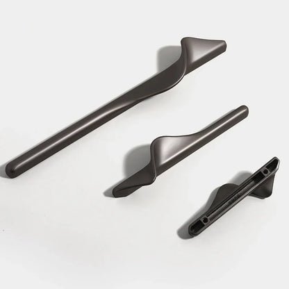 S-Shaped Luxury Cabinet Handles Modern Artistic Door and Drawer Pulls | Bowlift