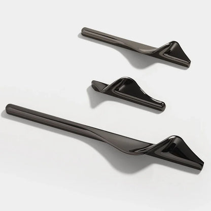 S-Shaped Luxury Cabinet Handles Modern Artistic Door and Drawer Pulls | Bowlift