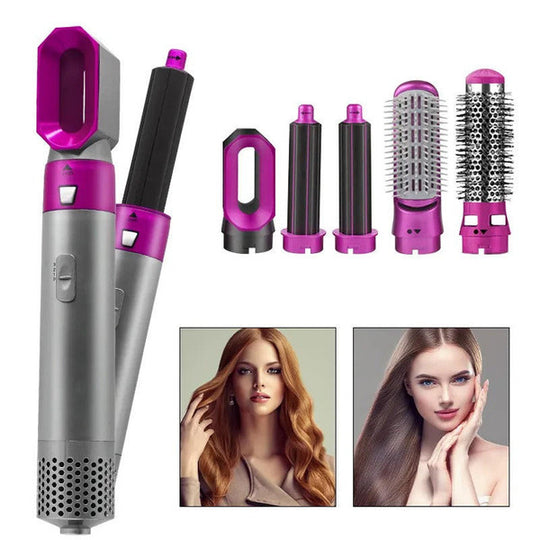 Skanto | 5-in-1 Hair Dryer Brush and Curling Iron