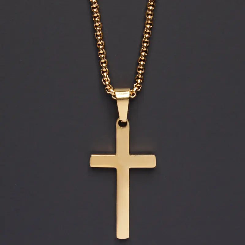 Classic Cross Men’s Necklace Skanto