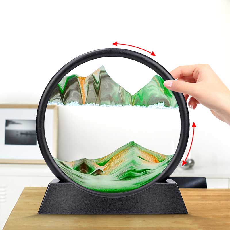 Skanto | Hourglass Sand Timer - Decorative Hourglass for Home Decor, Office Desk, and Gift Ideas