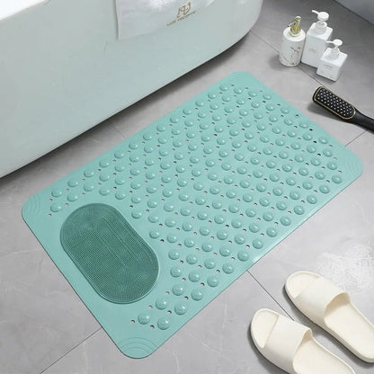 Skanto | SAFEGRIP SHOWER MAT – Anti-slip mat with built-in foot scrub for safe and hygienic showers