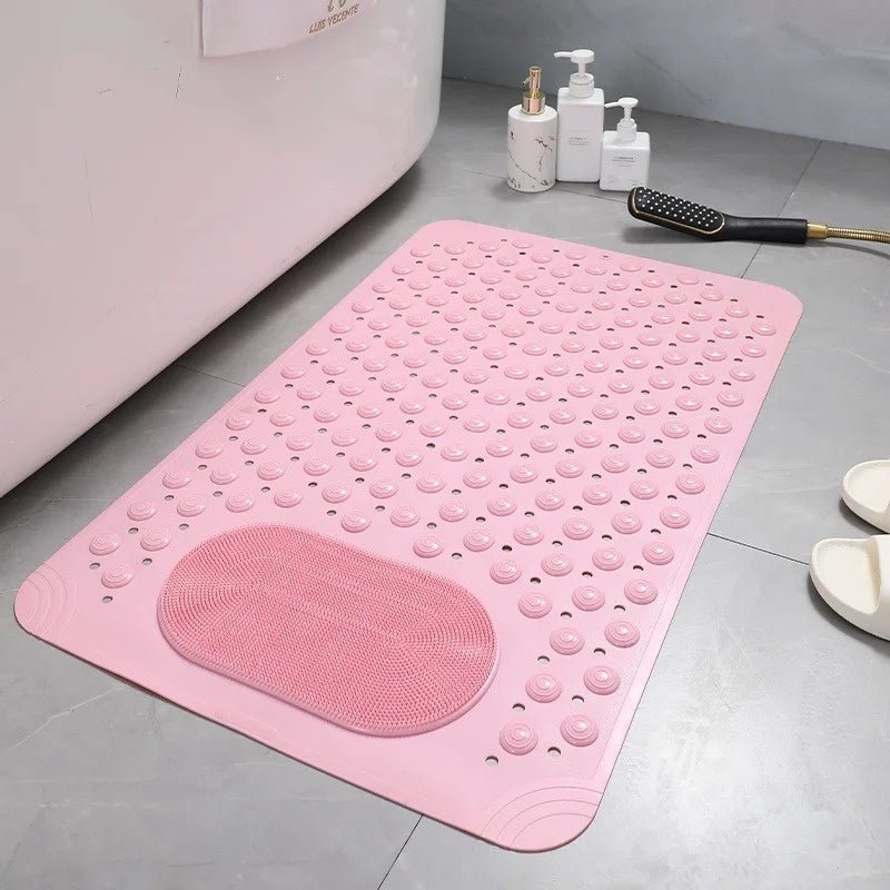 Skanto | SAFEGRIP SHOWER MAT – Anti-slip mat with built-in foot scrub for safe and hygienic showers