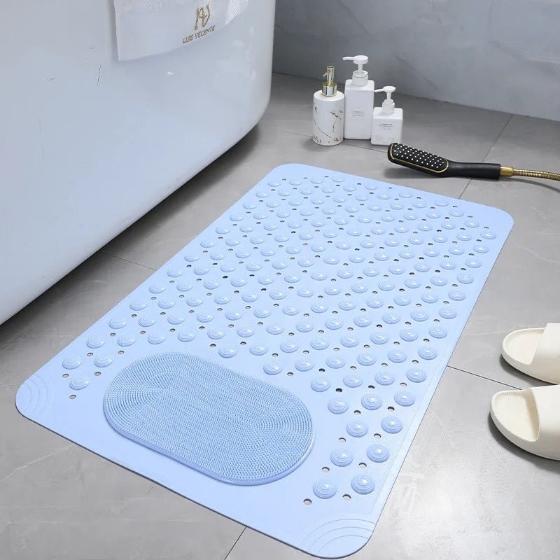 BowLift | SAFEGRIP SHOWER MAT – Non-Slip Mat with Built-In Foot Scrubber for Safe & Hygienic Showers