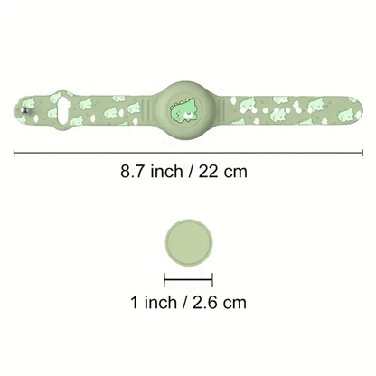BowLift | SAFESNUG – Kids’ Airtag Bracelet with Fun Dino Design