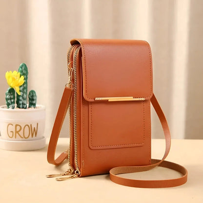 BowLift | SafeTouch Shoulder Bag – Soft Leather with Anti-Theft Protection