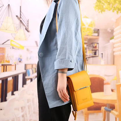 BowLift | SafeTouch Shoulder Bag – Soft Leather with Anti-Theft Protection