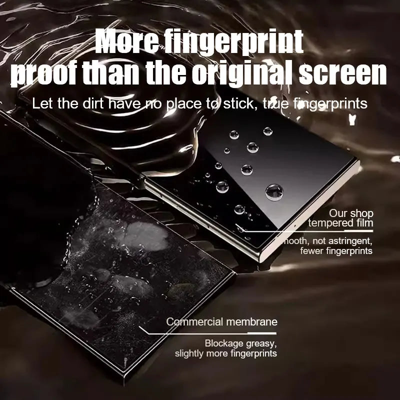 Dust-free privacy screen for self-installation