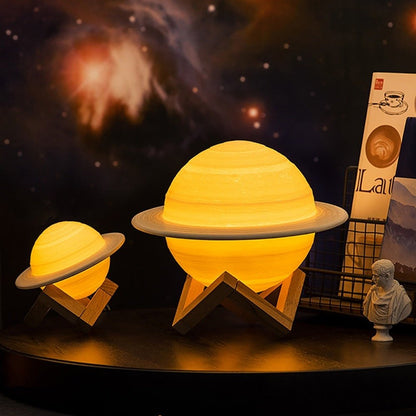 Skanto | Lamp - SaturnGlow - Planetary Design - Adjustable Light