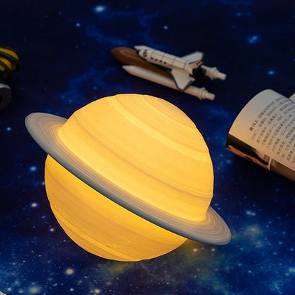 Skanto | Lamp - SaturnGlow - Planetary Design - Adjustable Light