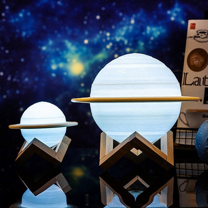 Skanto | Lamp - SaturnGlow - Planetary Design - Adjustable Light