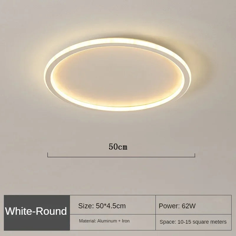 Skanto | Scandinavian Round Ceiling Lamp - NordicGlow