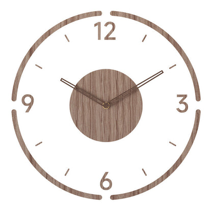 BowLift | Scandinavian Style Wooden Wall Clock - WoodWave