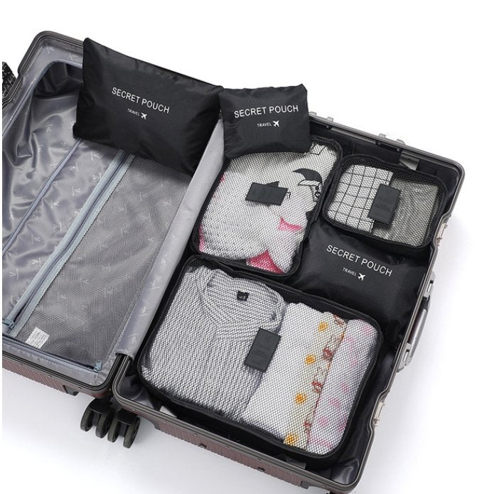 BowLift | Organizer Luggage Packing Cubes Inner Pockets (6 Pieces)
