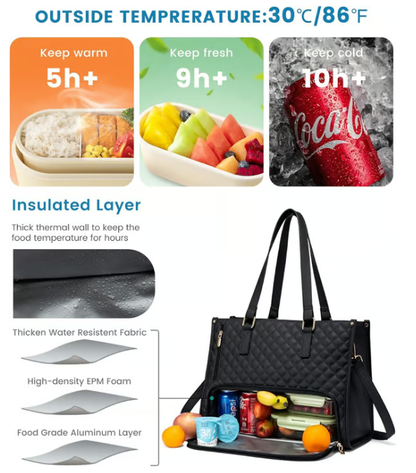 Insulated Laptop & Lunch Bag | Kalsten