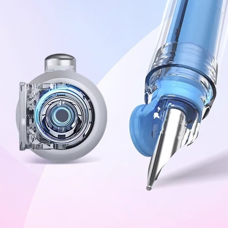 Skanto | Scriptura Luxe Retractable Fountain Pen | Elegant Fountain Pen with Smooth Ink Flow and Timeless Design
