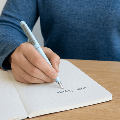 Skanto | Scriptura Luxe Retractable Fountain Pen | Elegant Fountain Pen with Smooth Ink Flow and Timeless Design