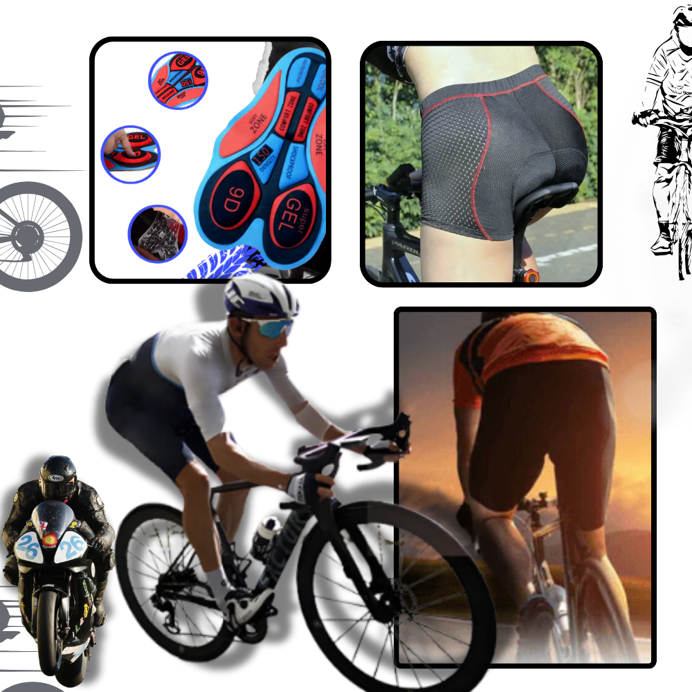 BowLift | Seamless Padded Cycling Shorts