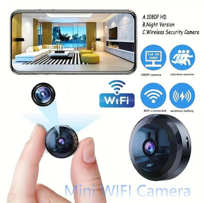 Kalsten | OPTIGUARD – Magnetic Mini WiFi Camera 1080P HD with Night Vision & Motion Detection