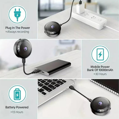 Skanto | OPTIGUARD – Magnetic Mini WiFi Camera 1080P HD with Night Vision & Motion Detection