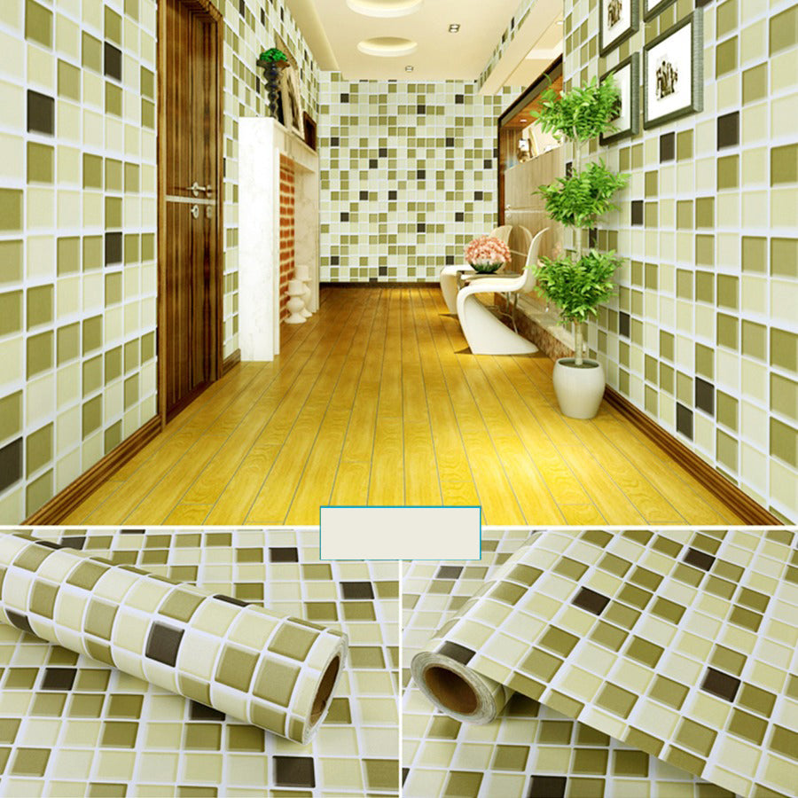 Self-adhesive Room Decoration Oil-resistant Waterproof Wallpaper | Karnz