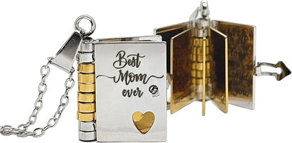 BowLift | Memory Book Hanger Necklace – Symbolic Jewelry with Loving Message