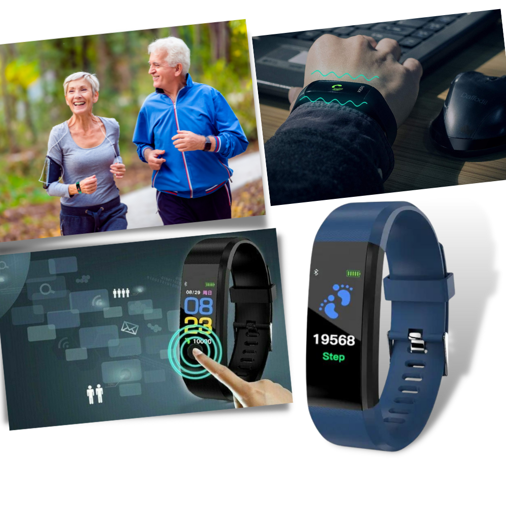 Karnz | Seniors Smartwatch | Heart rate & Blood pressure always at a glance