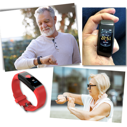 VitaWatch | Senior Smartwatch with Health Monitor and Large LED Screen | Brehn