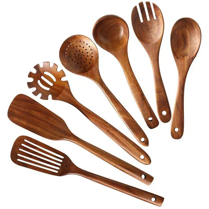 EcoChef - Teak Wood Dinnerware Set Bowlift