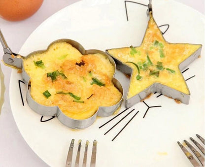 Skanto | Steel Fried Egg Pancake Molds 4 pc set