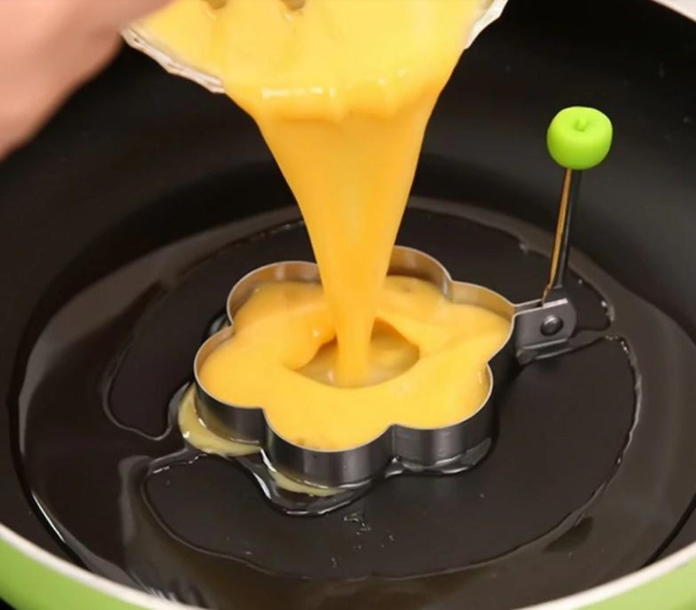Skanto | Steel Fried Egg Pancake Molds 4 pc set