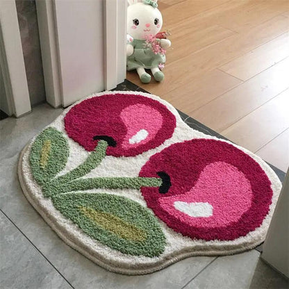Brehn | Brehn Cherry tufted bath mat