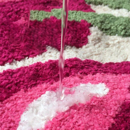 BowLift | BowLift Cherry tufted bath mat