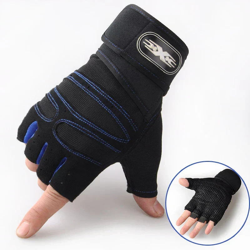 BowLift | Shock-resistant and Supportive Gym Gloves - FitFlex