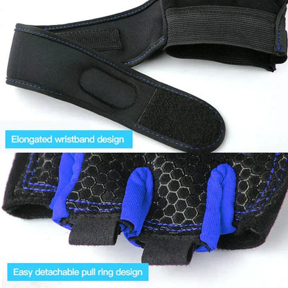 Impact-resistant and supportive fitness gloves – FitFlex