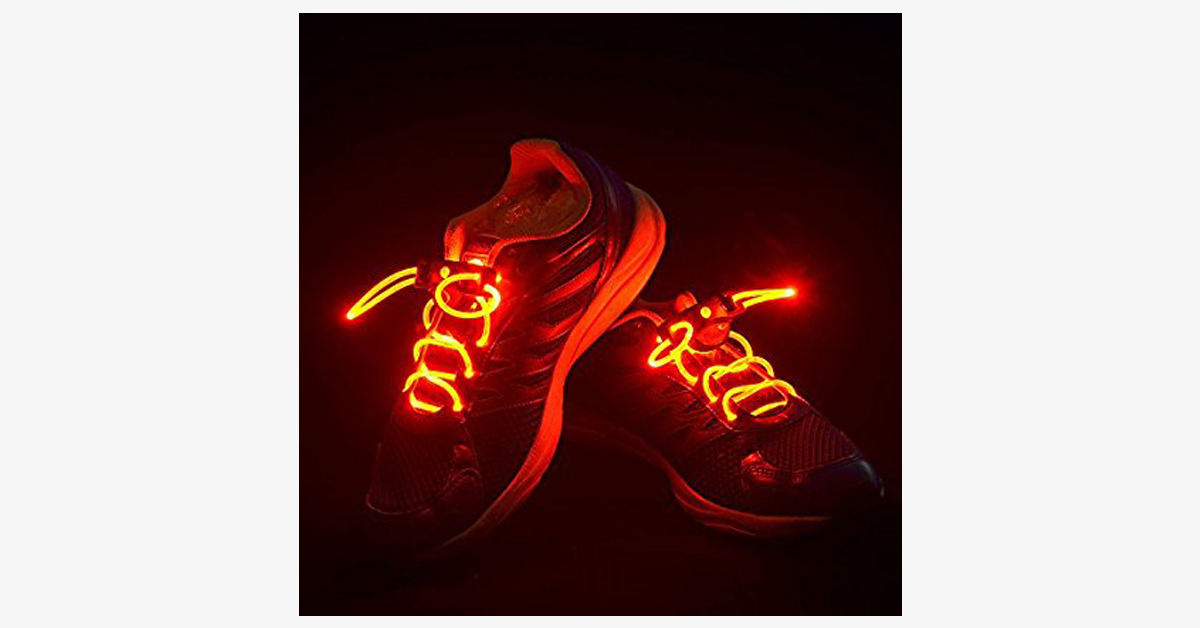 BowLift | LED waterproof shoelaces - 3 modes - Various colors