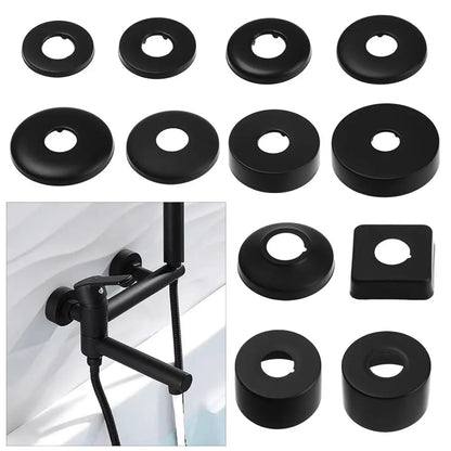 Shower Faucet Decorative Cover Stainless Steel Water Pipe Wall Cover | Bowlift