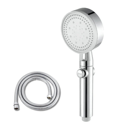 Skanto | 5-Mode Low-Pressure Shower Head | Easy Water Control Stop Button