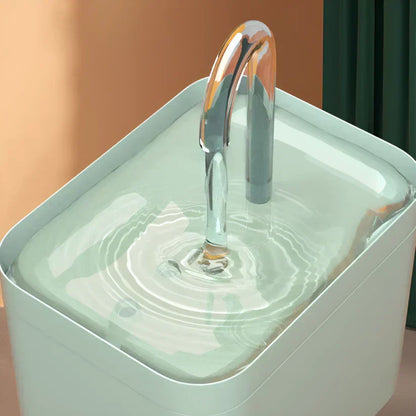 Silent Automatic Water Fountain for Cats - PureFlow Bowlift