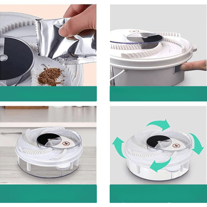 BowLift | SILENT FLY trap – Indoor & Outdoor Fruit Fly Catcher with Silent Operation